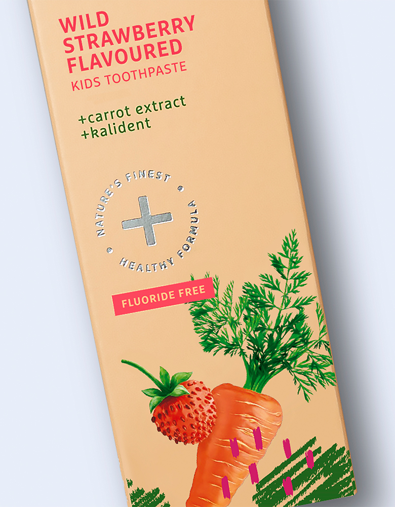Ecodenta lt ecodenta wild strawberry flavoured toothpaste for kids