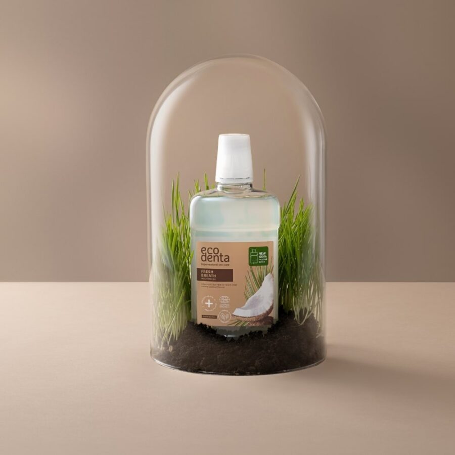 Certified organic fresh breath coconut mouthwash 500 ml - Image 2