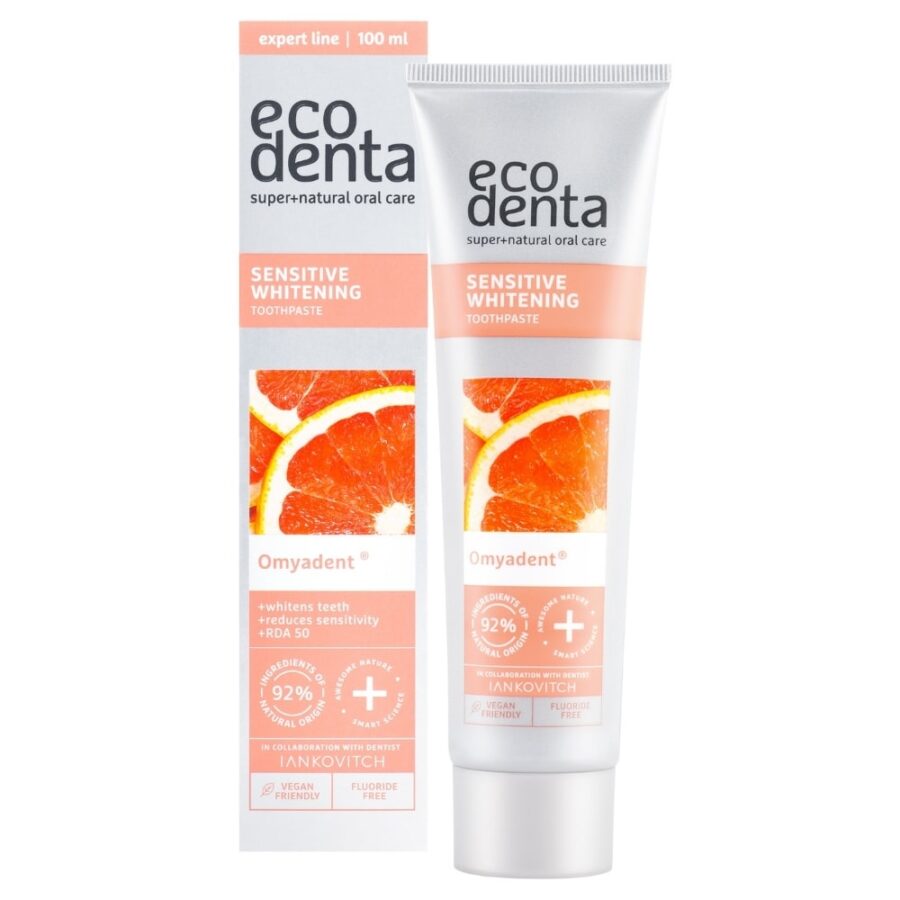 Sensitive whitening toothpaste with Omyadent® 100 ml