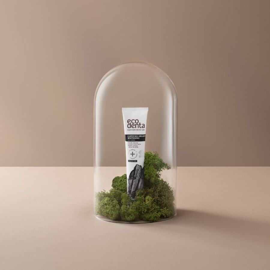 Certified organic whitening  toothpaste with charcoal 75 ml - Image 2