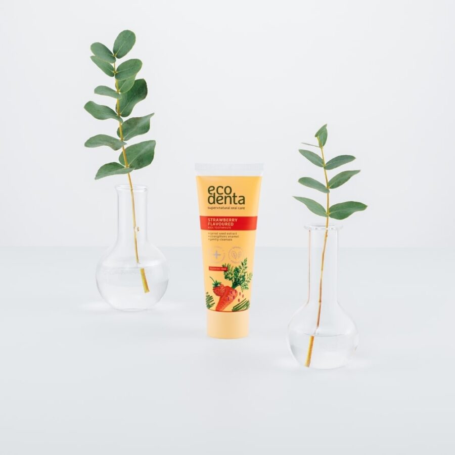 Strawberry flavoured toothpaste 75 ml - Image 2