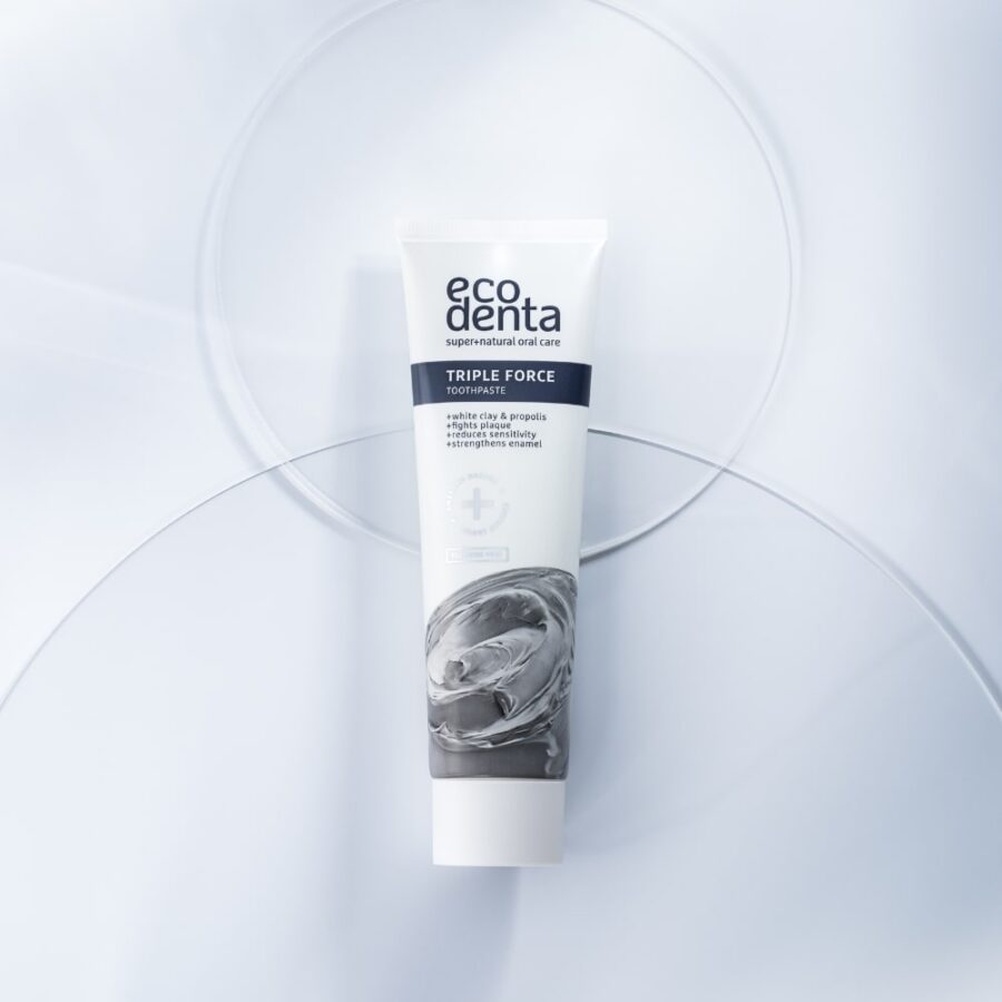 Trejopo poveikio dantų pasta su baltuoju moliu ir propoliu 100 ml - Image 2