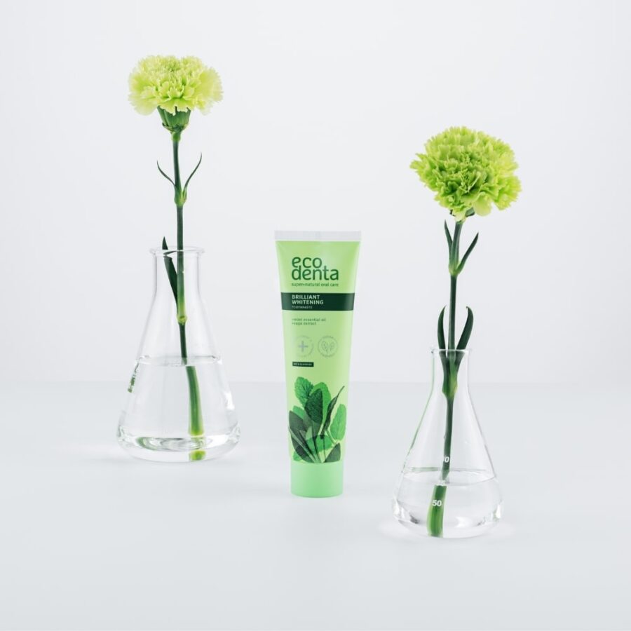 Brilliant whitening toothpaste with mint oil and sage extract 100 ml - Image 2