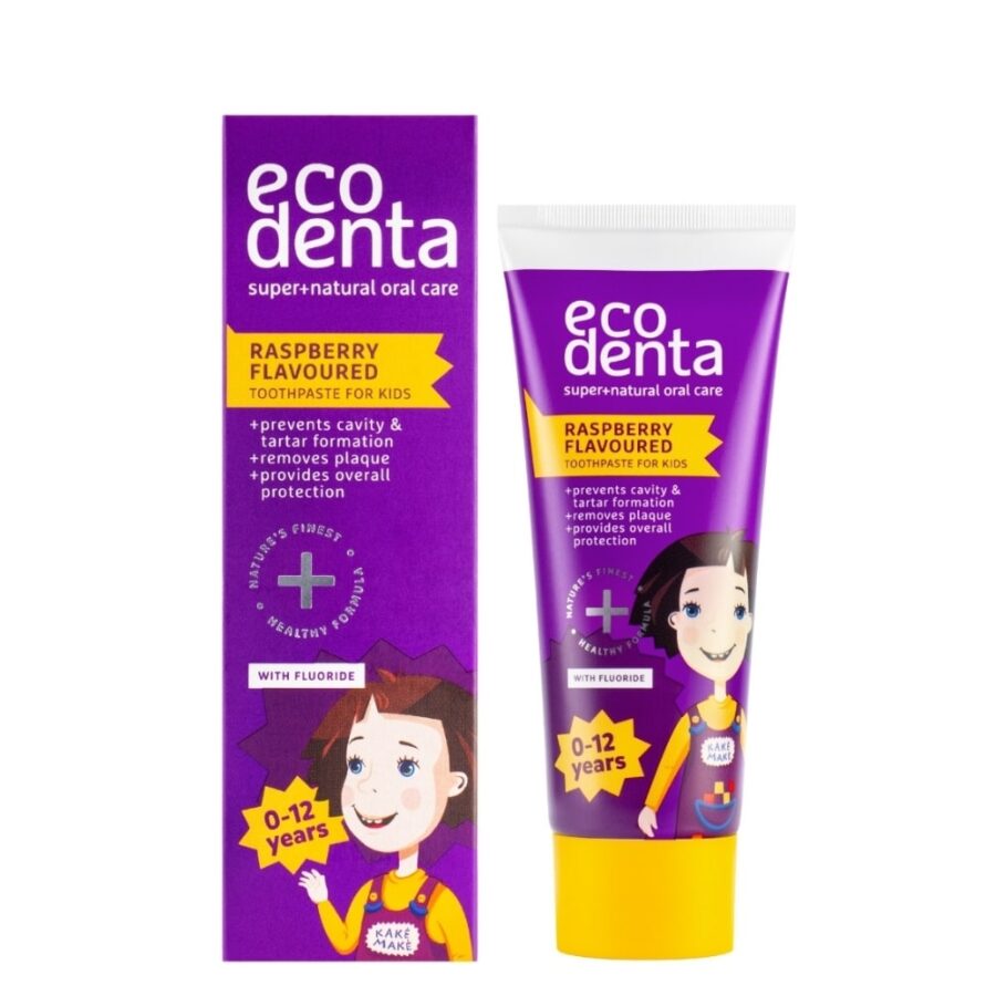 NELLY JELLY raspberry flavoured toothpaste for kids 75 ml