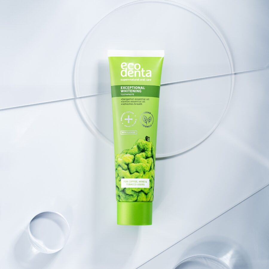 Toothpaste with bergamot  and lemon essential oils 100 ml - Image 2