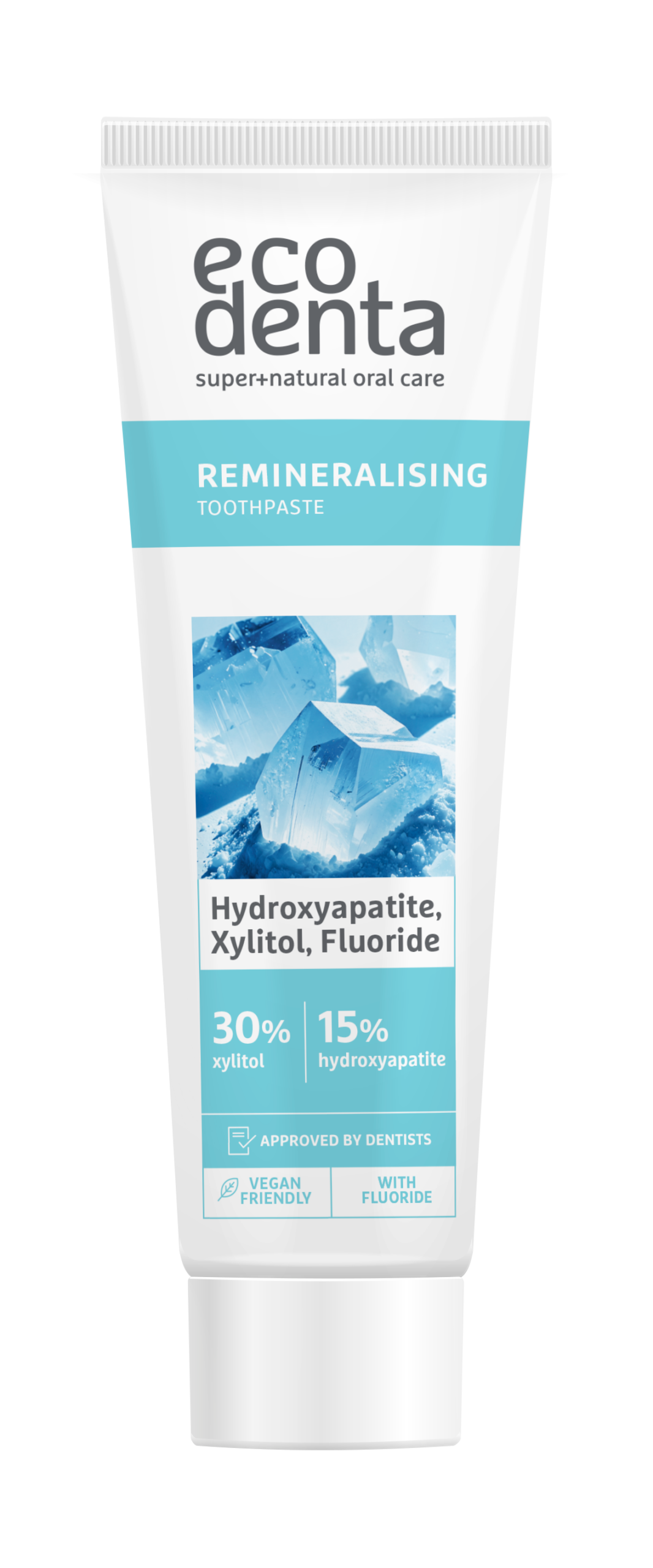 Remineralizuojanti dantų pasta su ksilitoliu ir hidroksiapatitu 100ml - Image 2