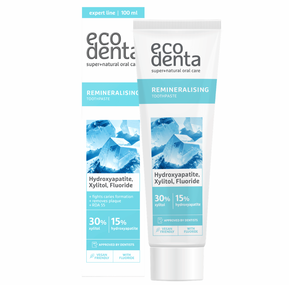 Remineralizuojanti dantų pasta su ksilitoliu ir hidroksiapatitu 100ml